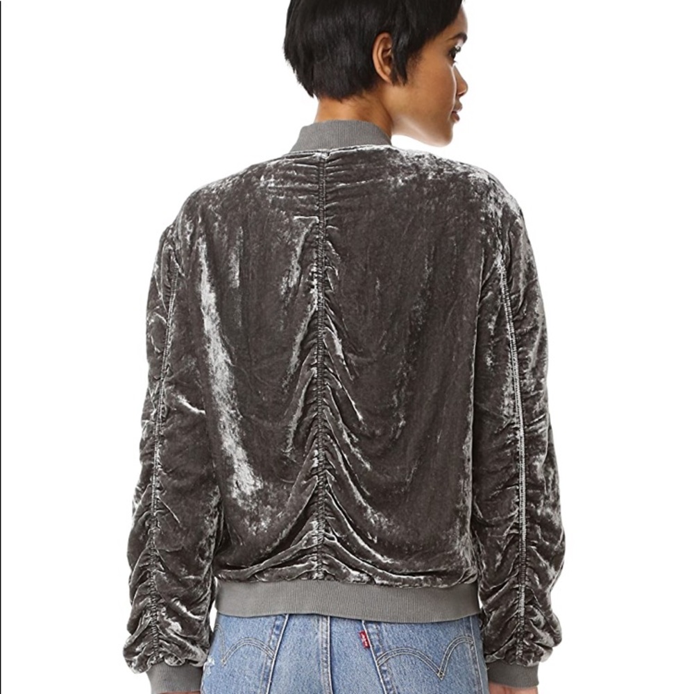 Free People Ruched Bomber size XS Sold Out!